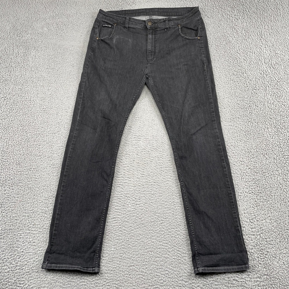 Coalatree Denim Jeans Mens 36 Gray Slim Straight Eco-Minded Recycled Coffee